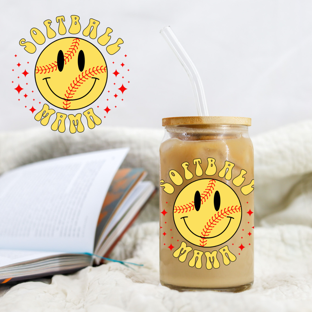 Softball Mom - UVDTF decals