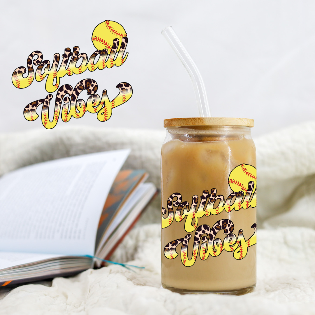 Softball Vibes - UVDTF decals