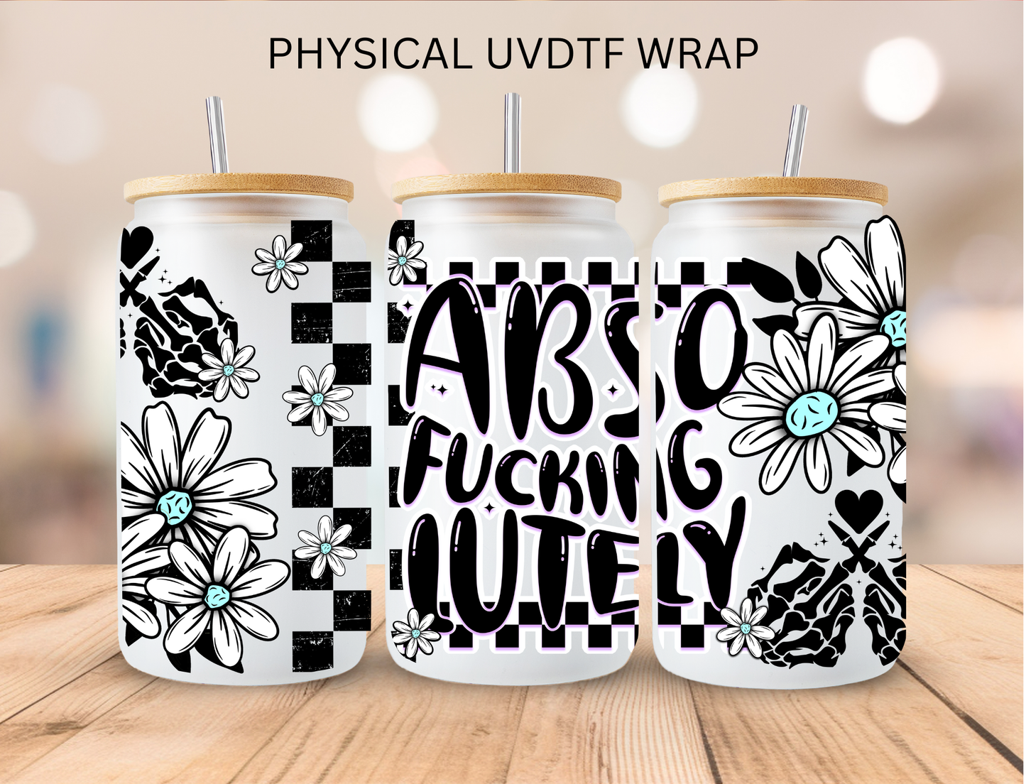 ABSO F-ing Vulgar - 16 oz / 20 oz Libby UV DTF