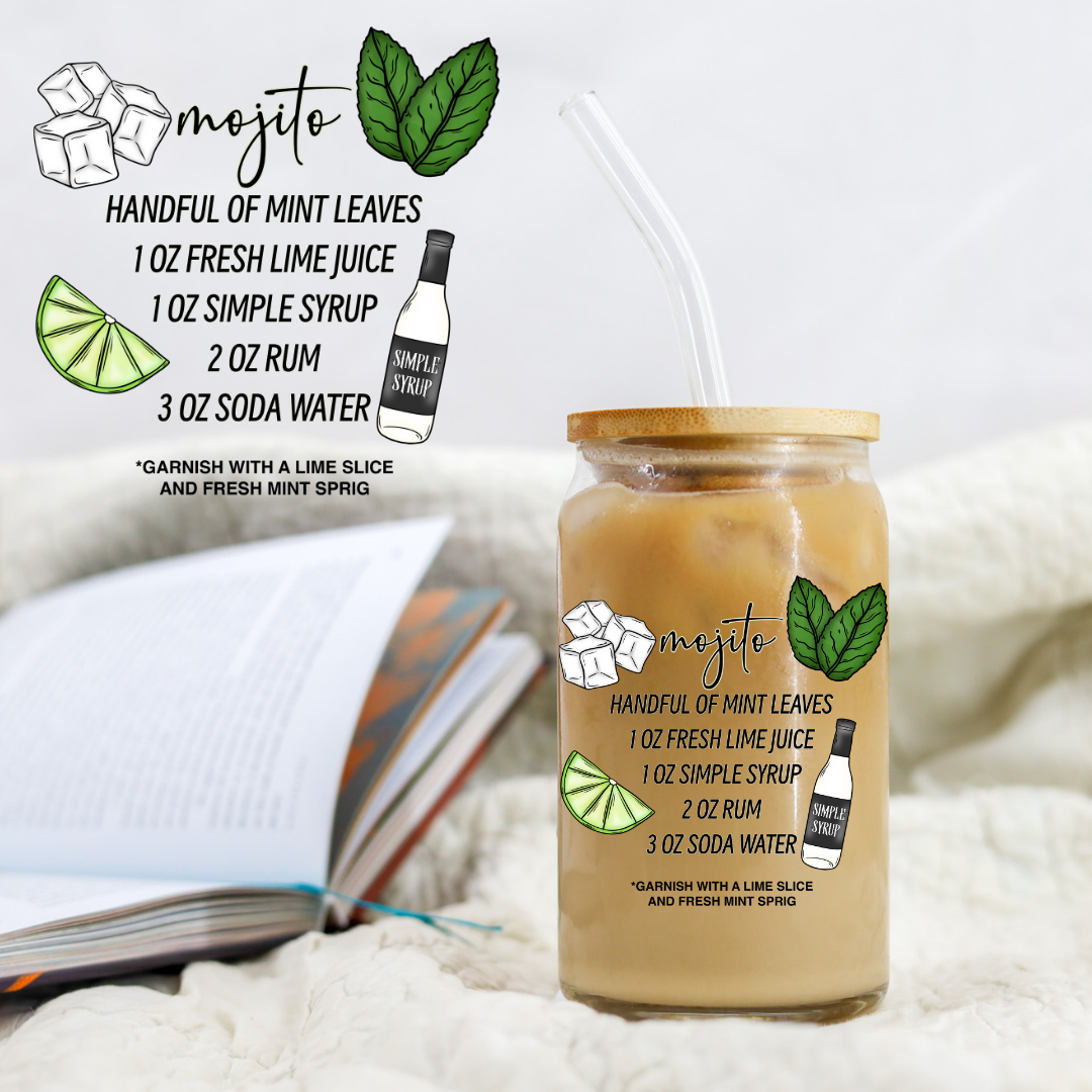 Mojito - UV DTF Libby Decal CERRA EXCLUSIVE