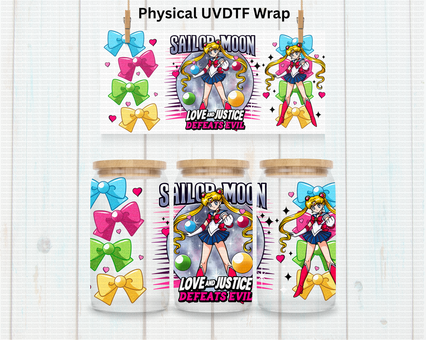 Exclusive Sailor Girl - 16 oz / 20 oz Libby UV DTF