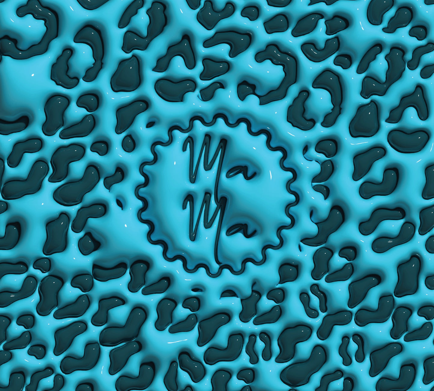 Inflated Blue Ma Ma - 3D Inflated 20 Oz Sublimation Transfer