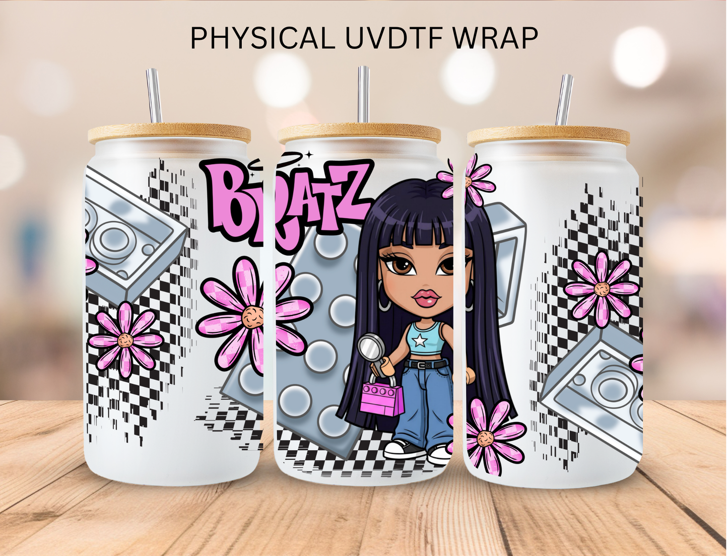 Bratz - 16 oz / 20 oz Libby UV DTF Wrap