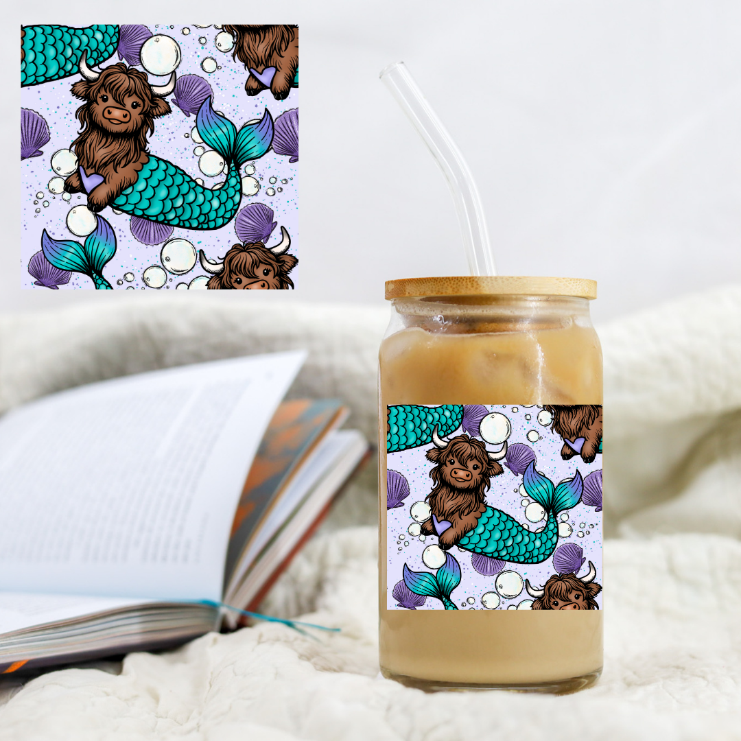 Heifer Mermaid - UVDTF decals EXCLUSIVE DESIGNER