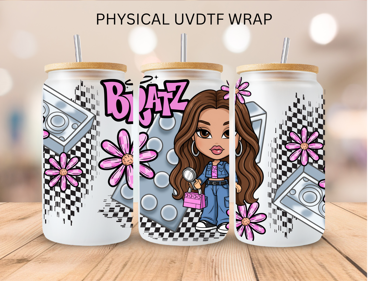 Bratz - 16 oz / 20 oz Libby UV DTF Wrap