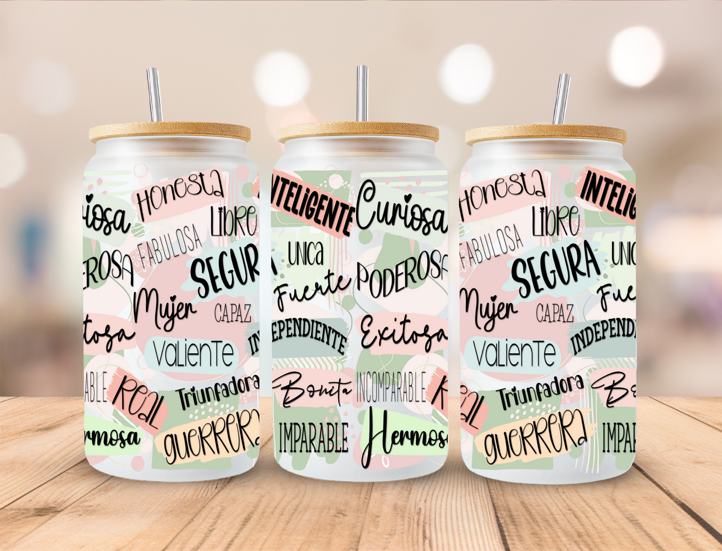 Valentine's Sayings - 16 oz / 20 oz Libby UV DTF Wrap