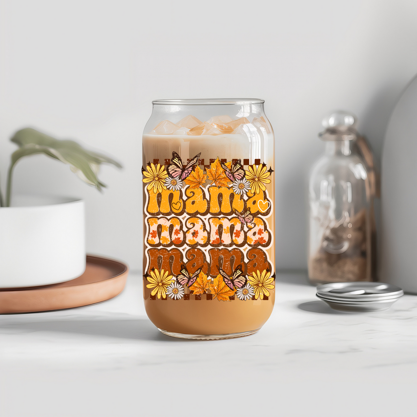 Fall Retro Mama - UVDTF decals