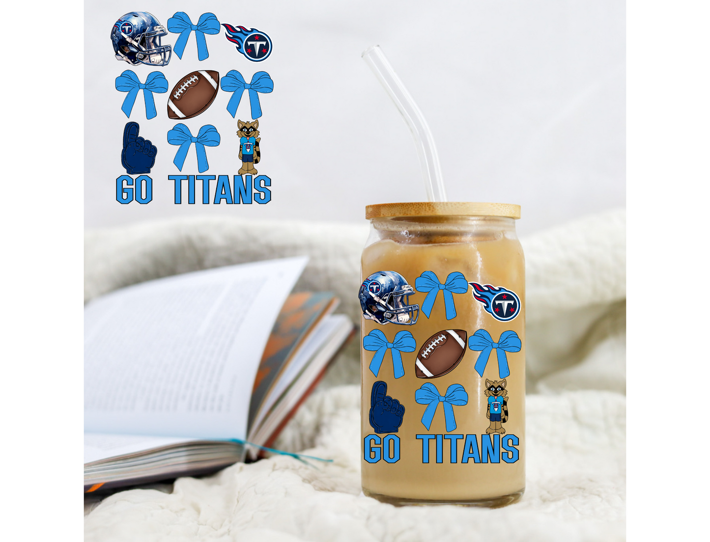 Football Titans - UVDTF decals