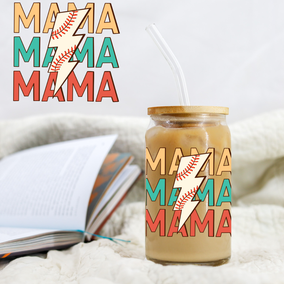 Baseball Mama - UVDTF decals