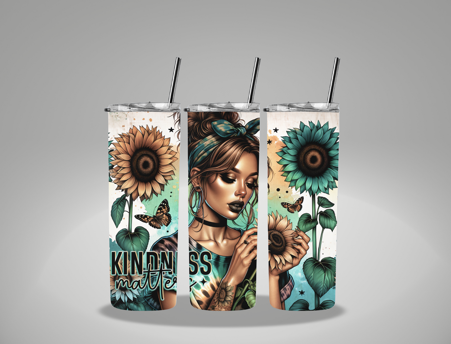 Kindness Matters - 20oz Skinny Tumbler Wrap