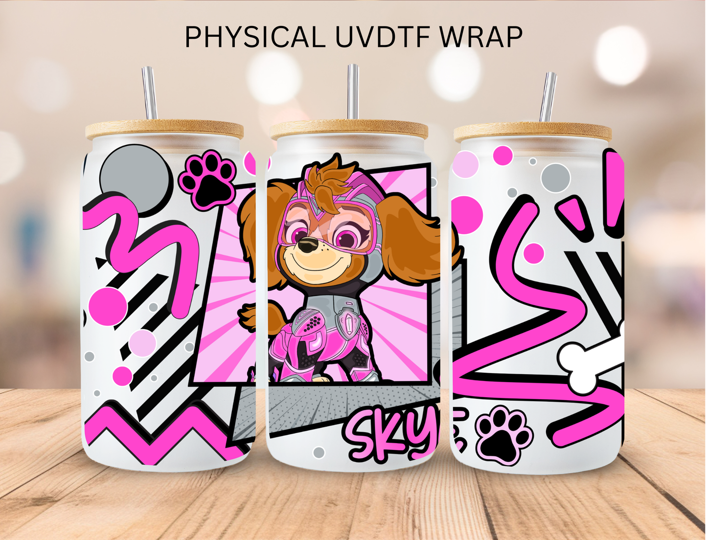 Paw Crew - 16 oz / 20 oz Libby UV DTF