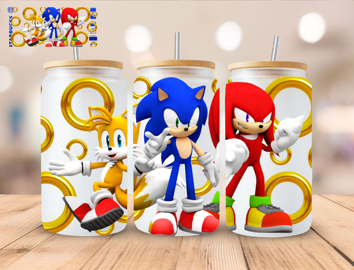 Speed Alien Crew - 16 oz / 20 oz Libby UV DTF Wrap