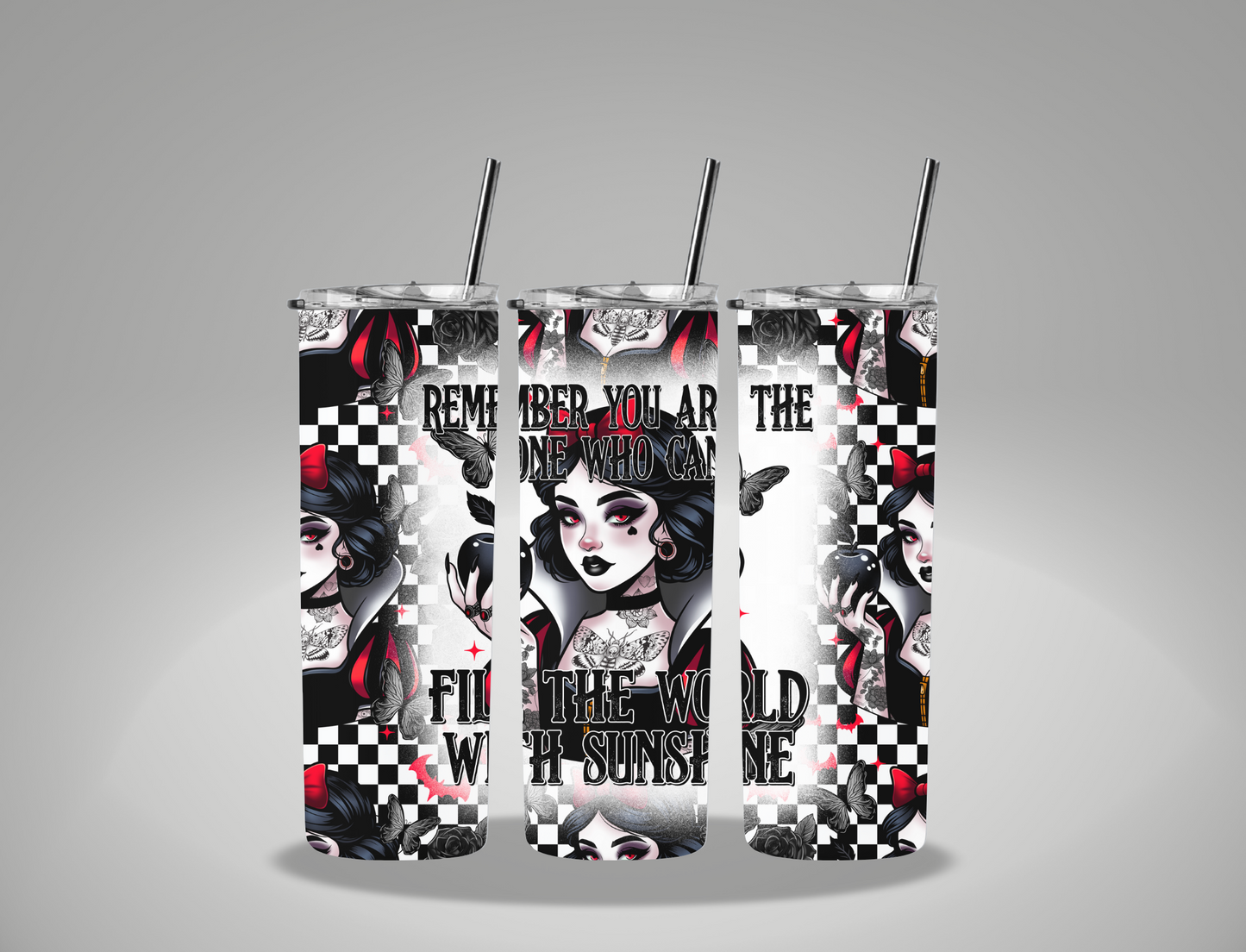 Bad Girls Collection Apple Princess - 20oz Skinny Tumbler Wrap CSTAGE EXCLUSIVE