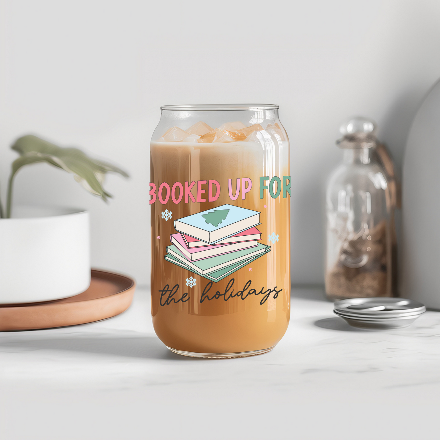 Booked Up For The Holidays - UVDTF decals RTS