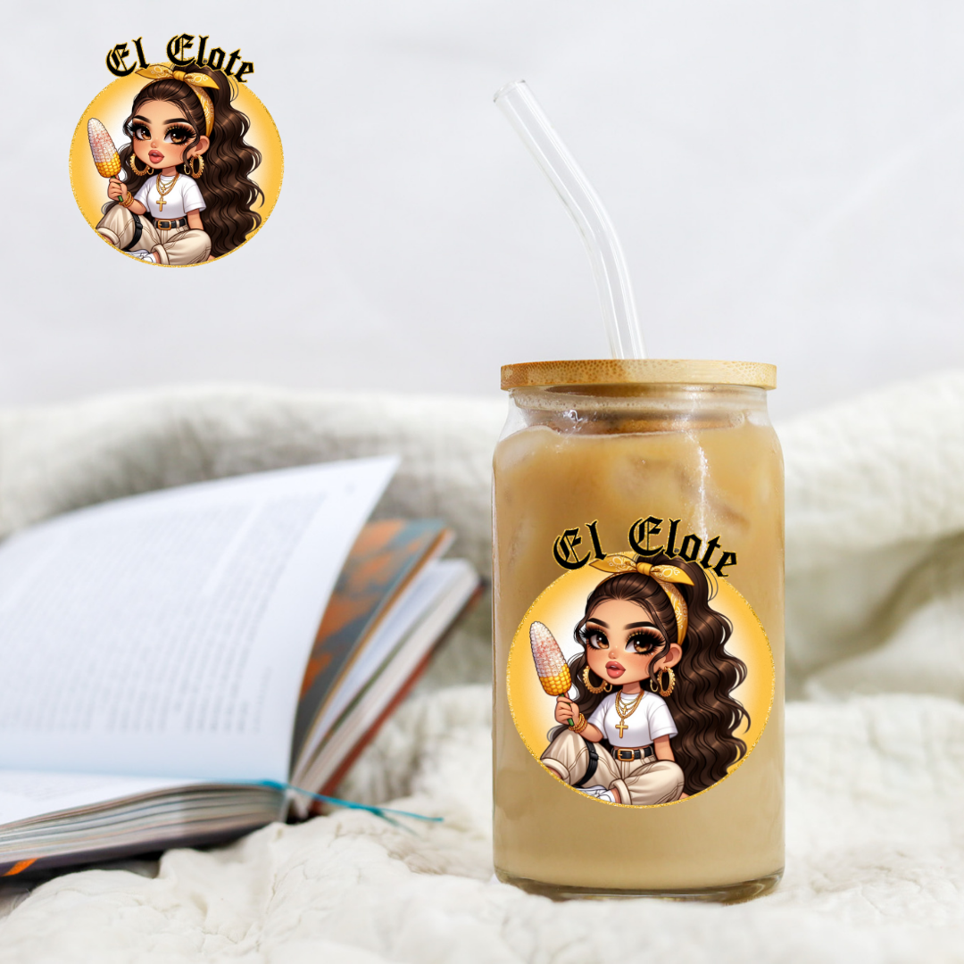 Chicano El Elote - UV DTF Libby Decal