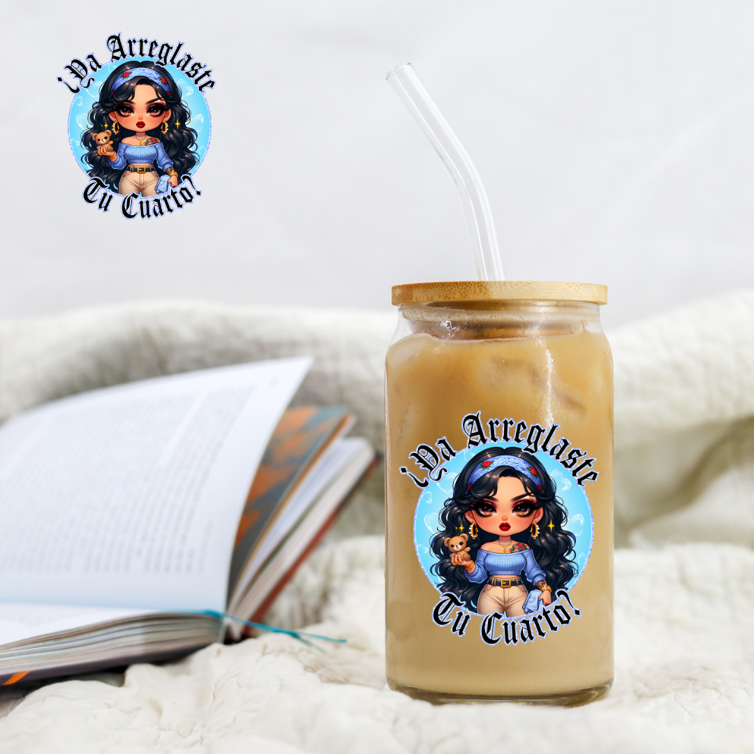 Chicano Light Blue - UV DTF Libby Decal