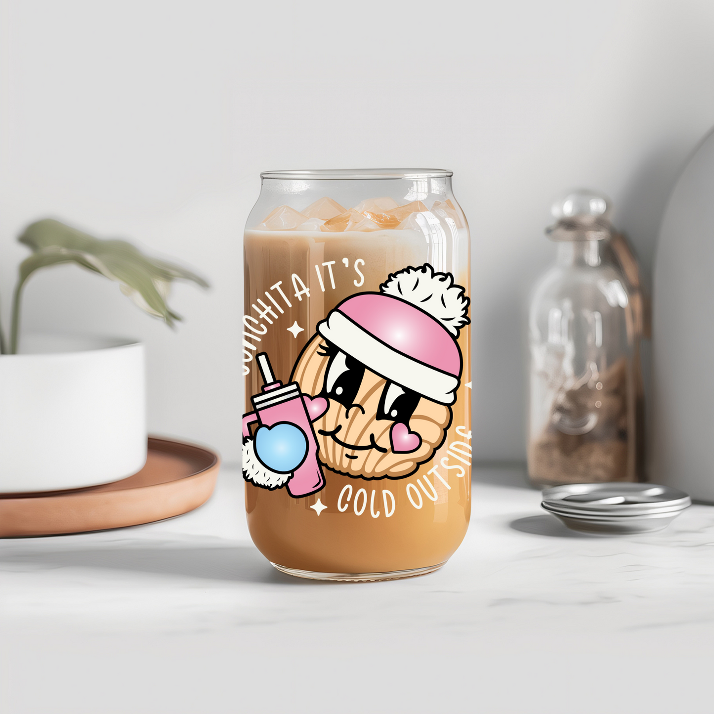 Cold Outside Concha - UVDTF decals