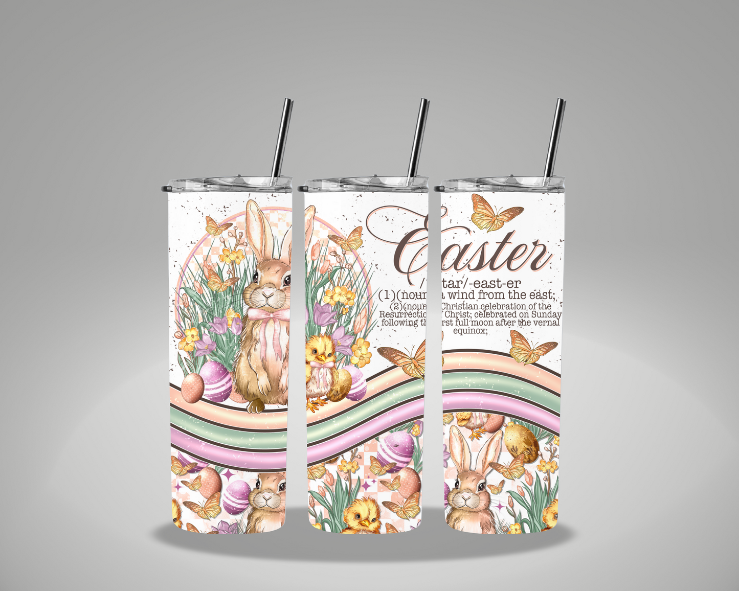 Easter - 20oz Skinny Tumbler Wrap AGCM EXCLUSIVE