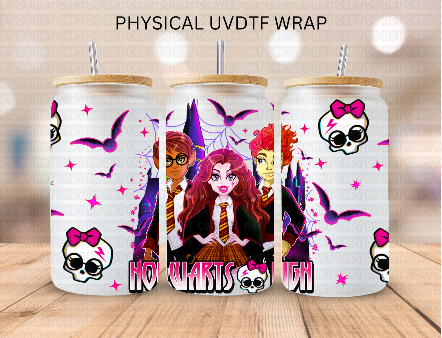 Monster High - 16 oz / 20 oz Libby UV DTF