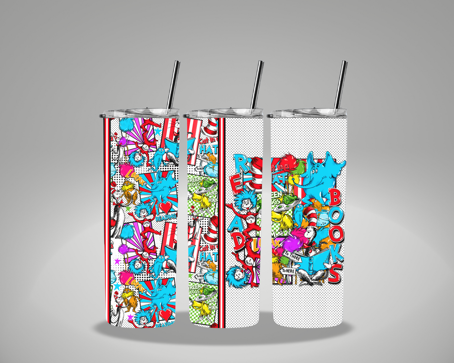 Cat Hat - 20oz Skinny Tumbler Wrap AGCM EXCLUSIVE