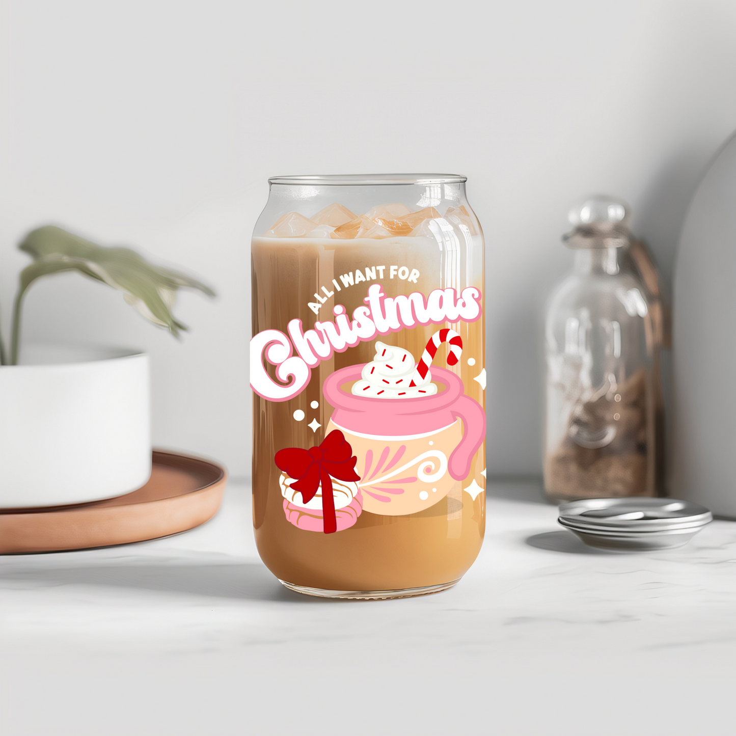 All I Want For Christmas - UVDTF decals