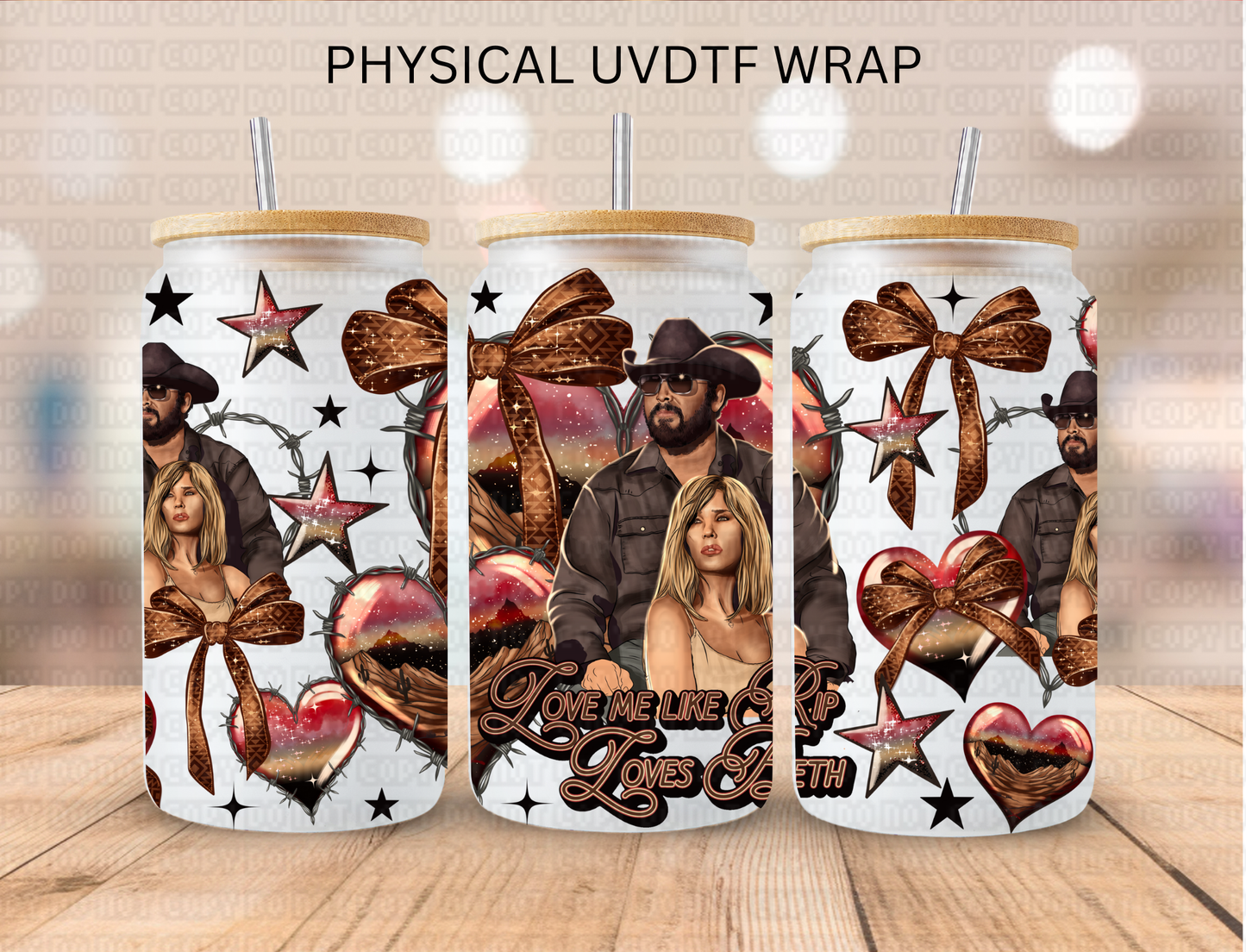 Yellowstone Exclusive - 16 oz / 20 oz Libby UV DTF