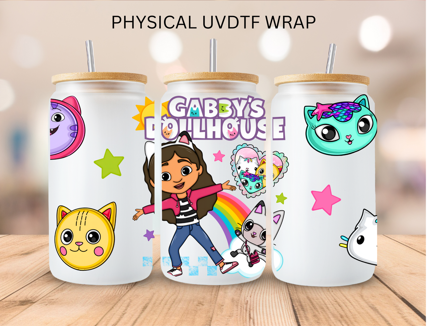 Gabbs Doll House - 16 oz / 20 oz Libby UV DTF