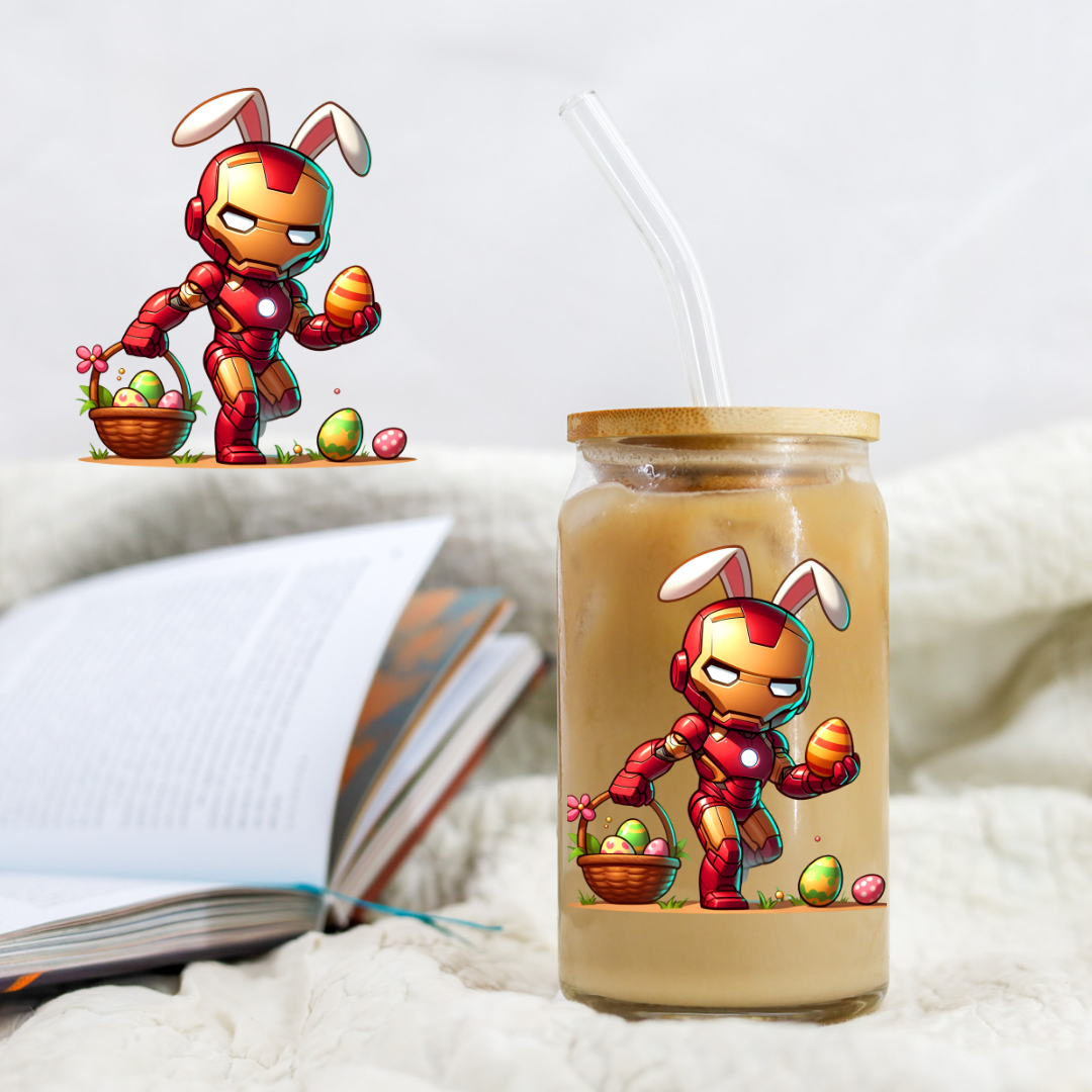 Iron Hero Easter Character - UVDTF decal