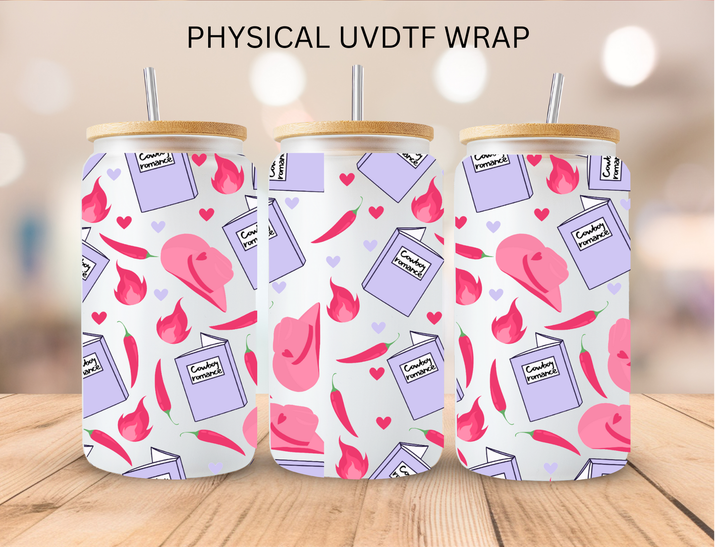 Bookish Spicy Book Reader - 16 oz / 20 oz Libby UV DTF