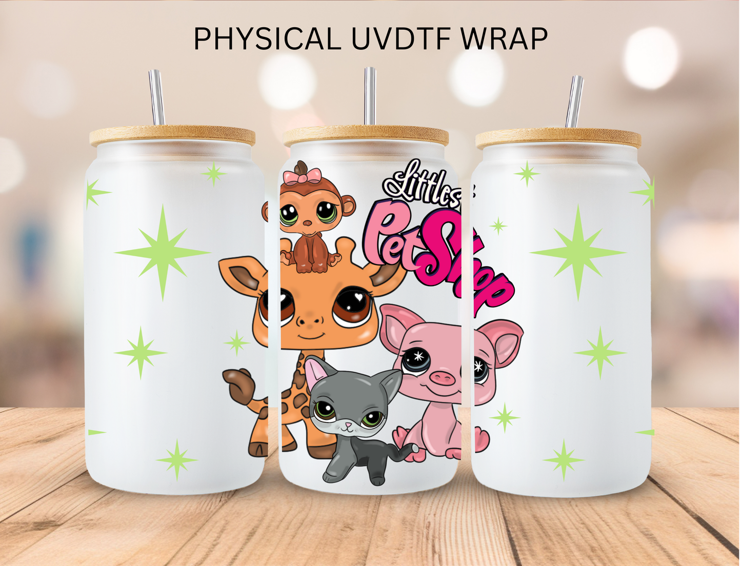 Little Pet Shop - 16 oz / 20 oz Libby UV DTF