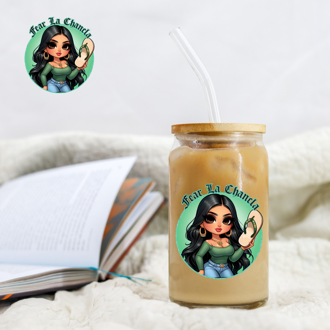 Chicano Green Fear La Chanca - UV DTF Libby Decal