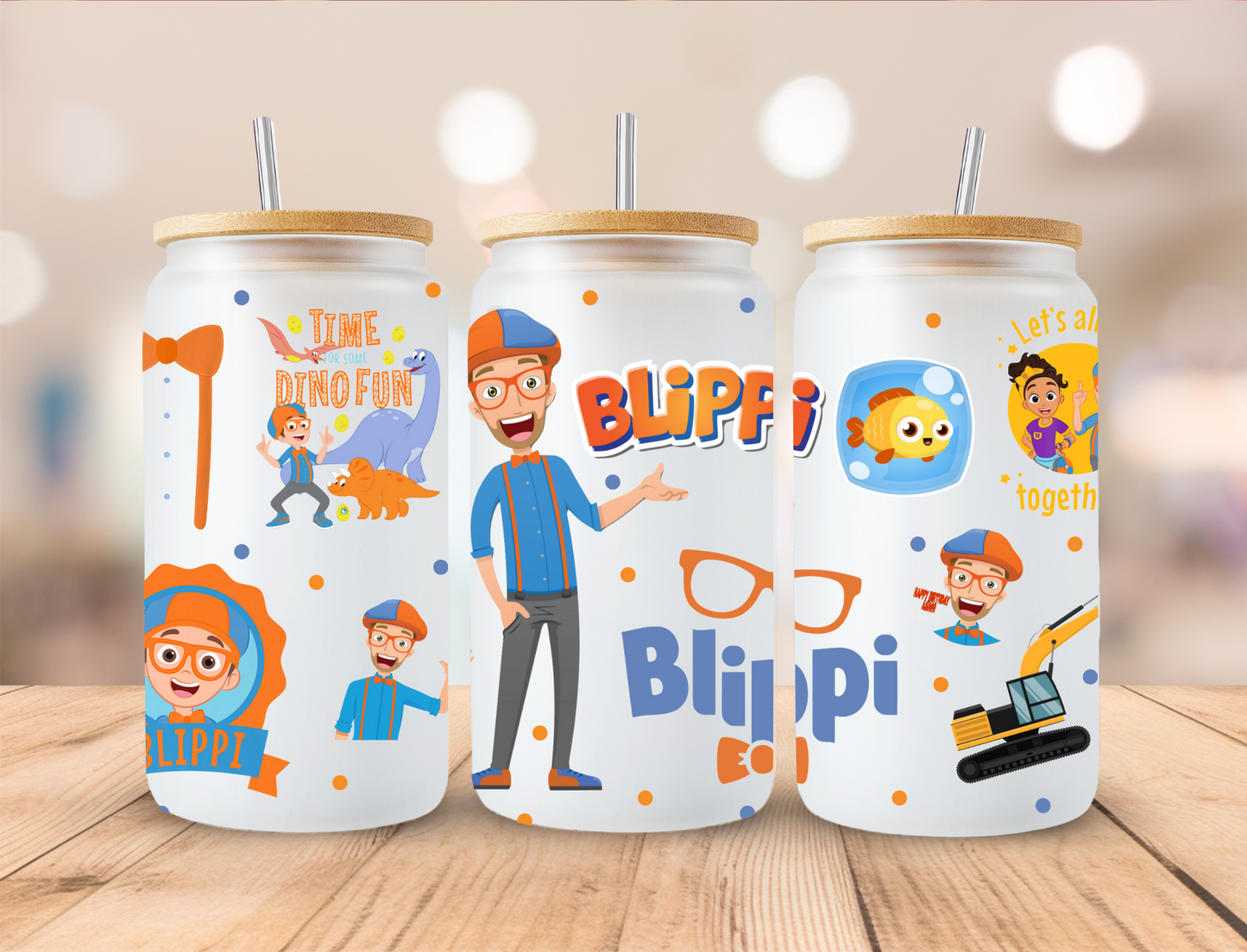 Blip Guy - 16 oz / 20 oz Libby UV DTF Wrap