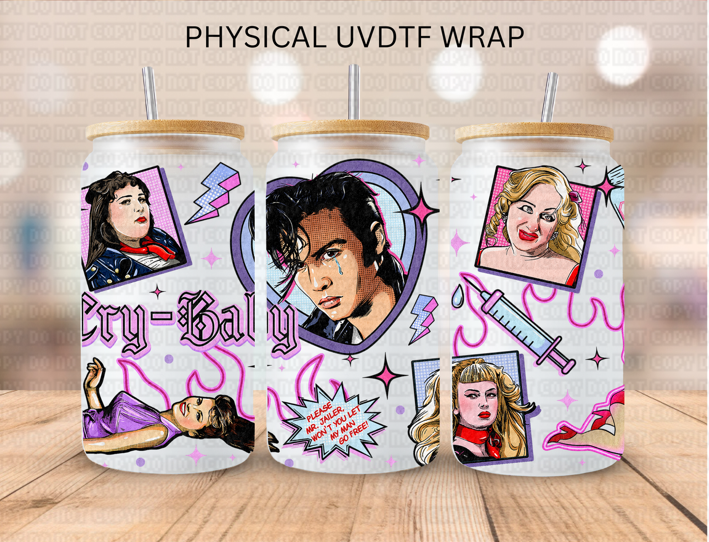 Cry Baby Exclusive - 16 oz / 20 oz Libby UV DTF