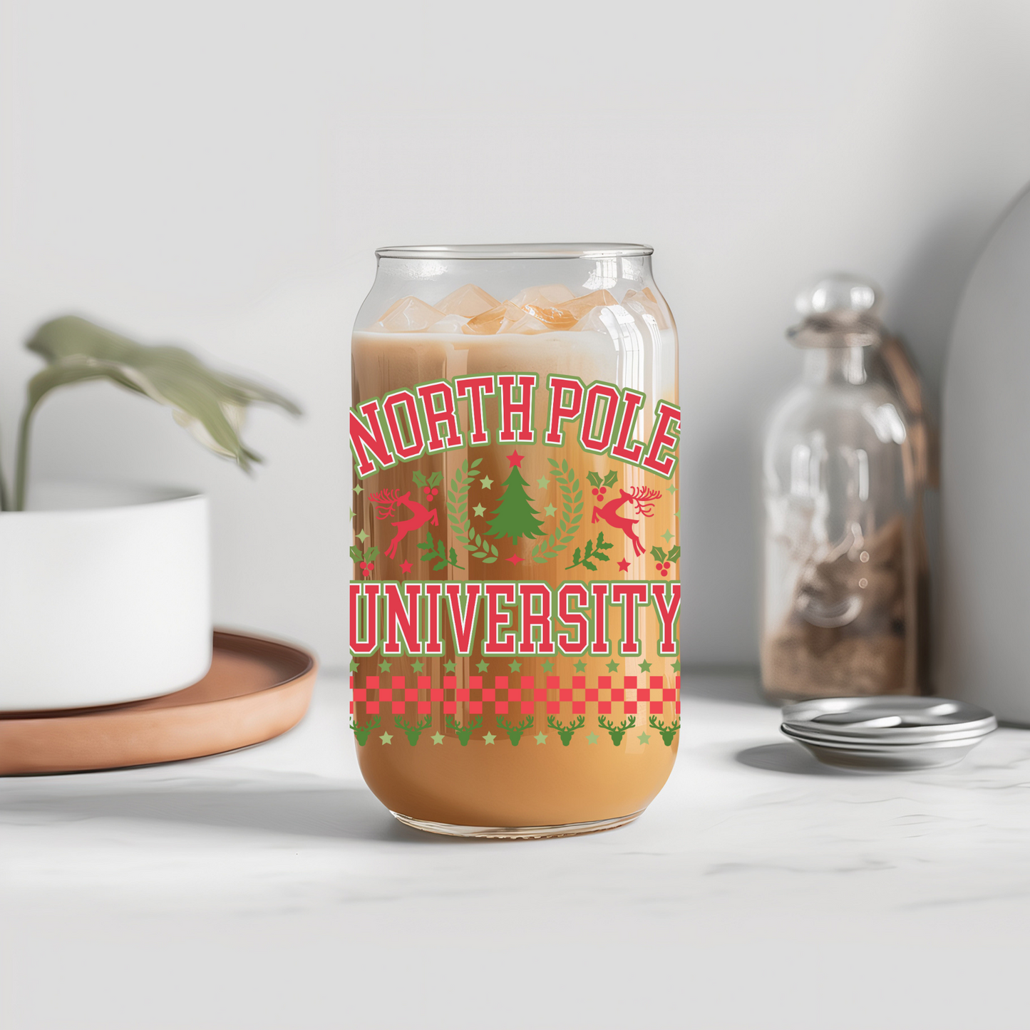 Christmas North Pole University - UVDTF decals RTS