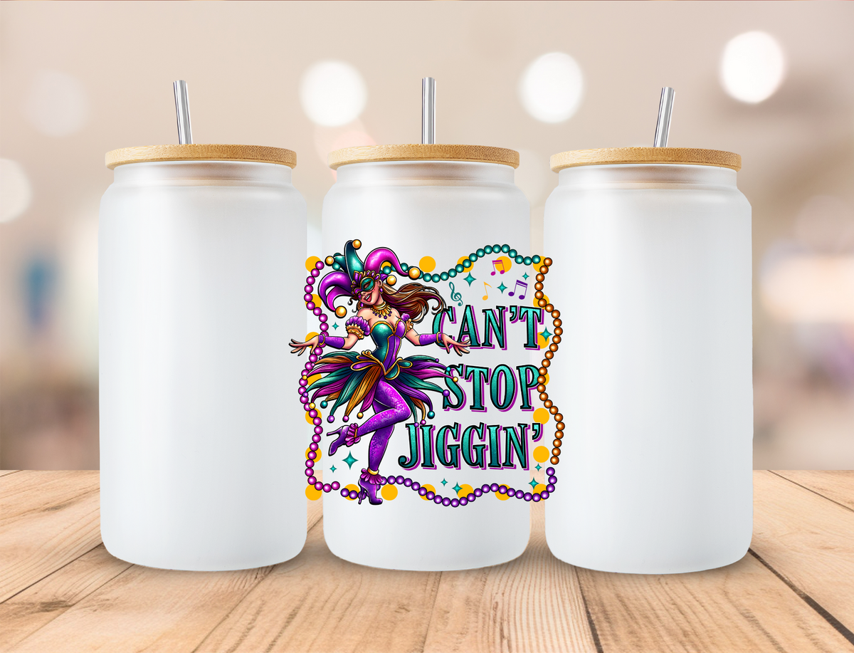 Cant't Stop Jiggin - UVDTF Decals EXCLUSIVE DESIGN