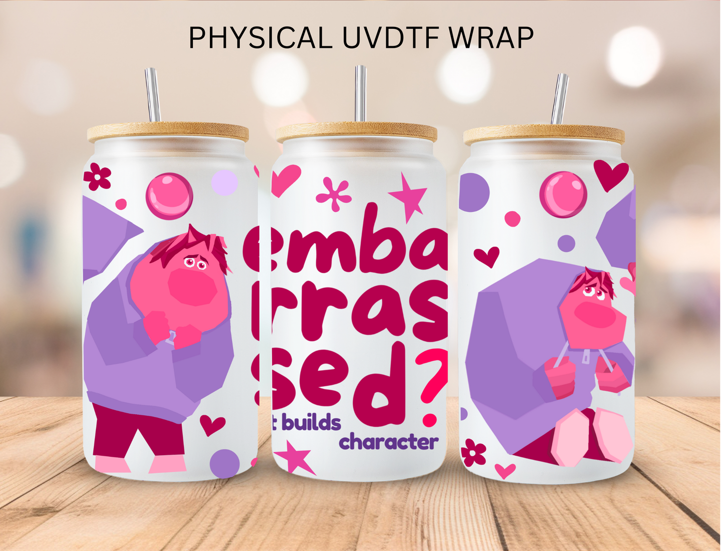 Emotions EMBARRASED - 16 oz / 20 oz Libby UV DTF