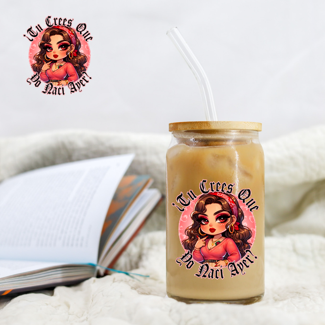 Chicano Graduation Pink - UV DTF Libby Decal