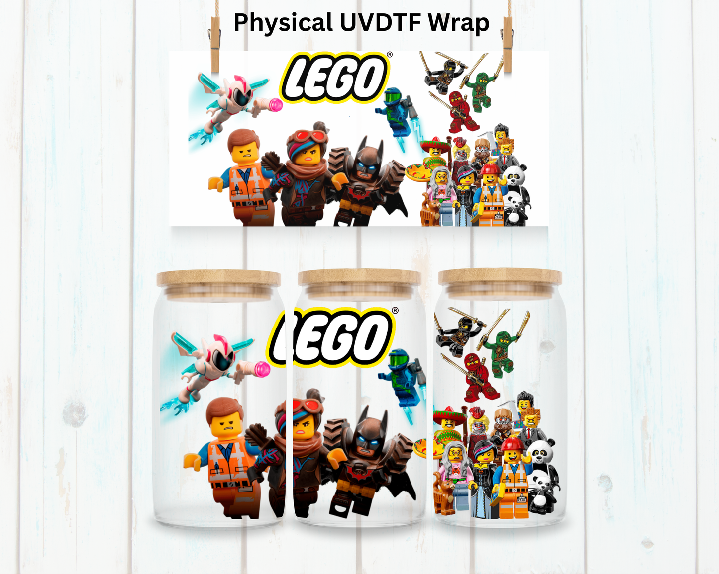 Brick Friends - 16 oz / 20 oz Libby UV DTF