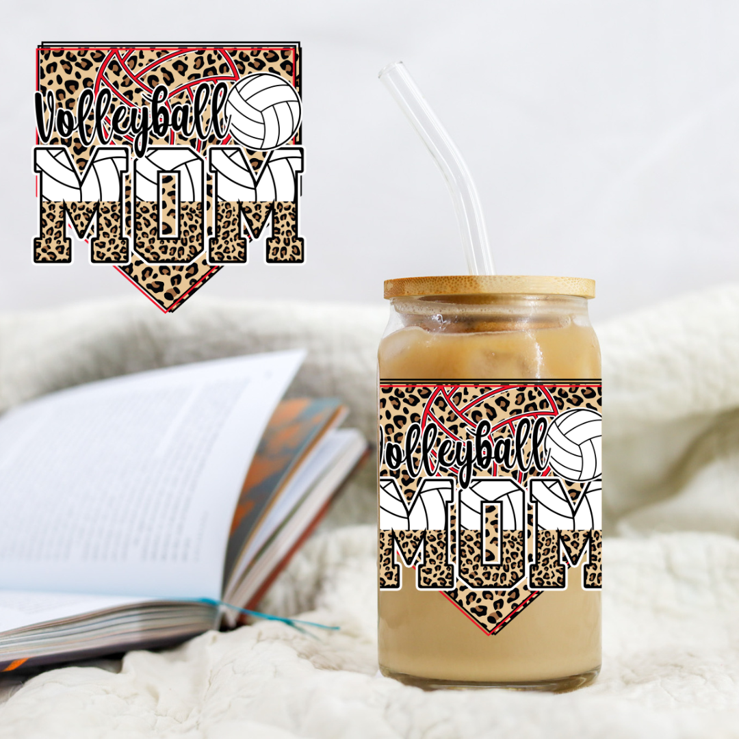 Volleyball Mom - UVDTF decals