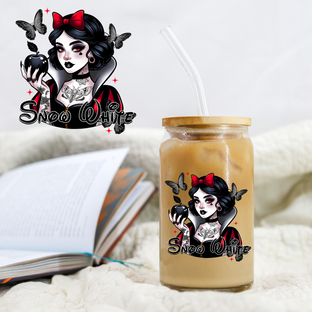 Bad Girl's Collection Snow Princess - UV DTF Libby Decal CSTAGE EXCLUSIVE