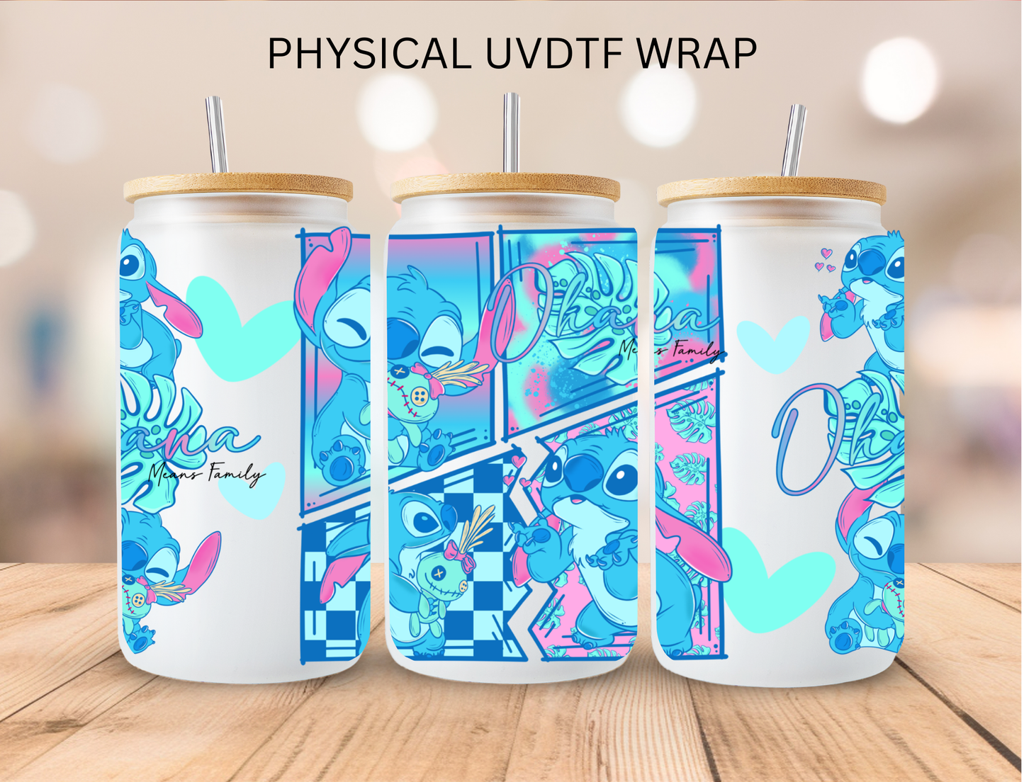 Tropical Bluey - 16 oz / 20 oz Libby UV DTF