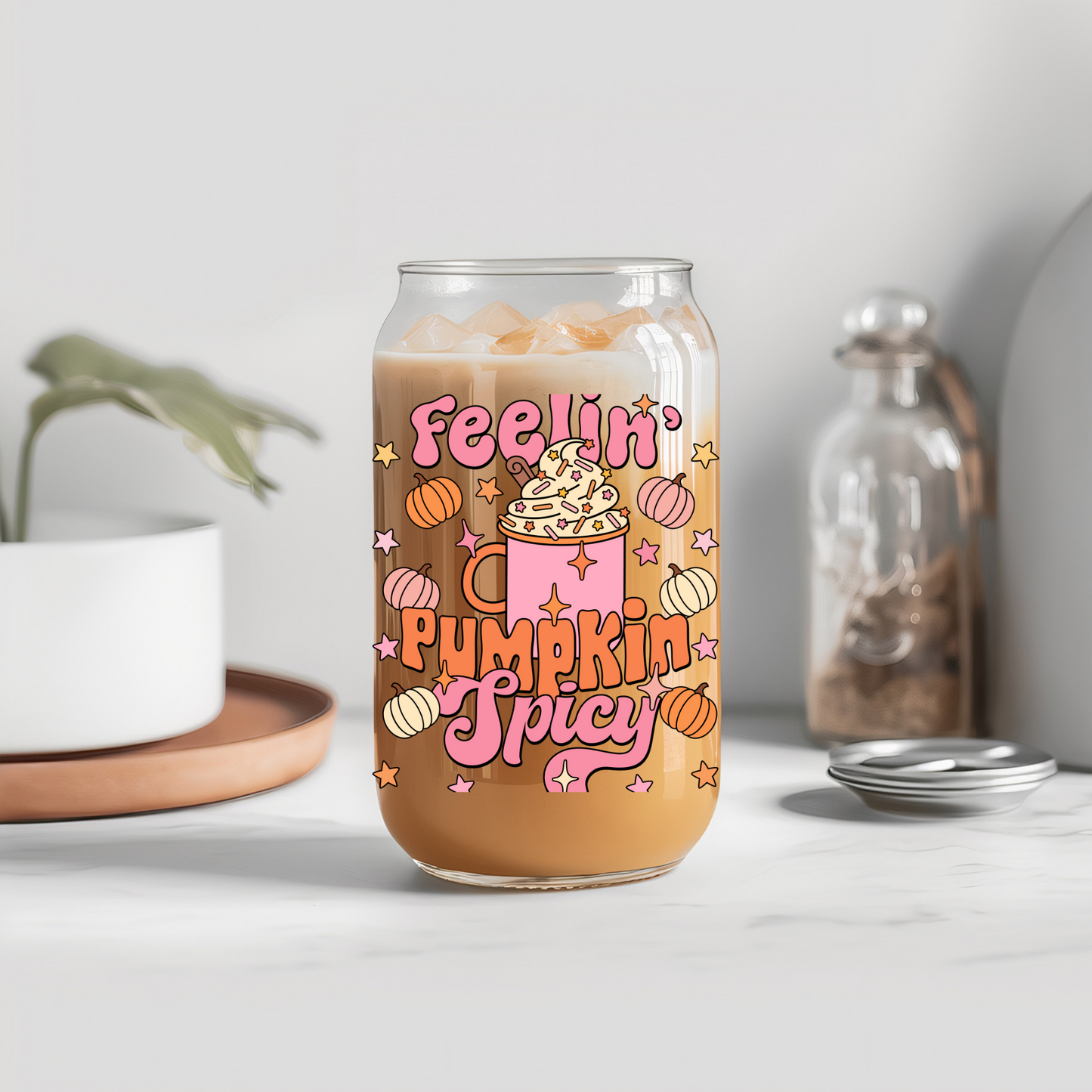 Feelin' Pumpkin Spicy - UVDTF Decals