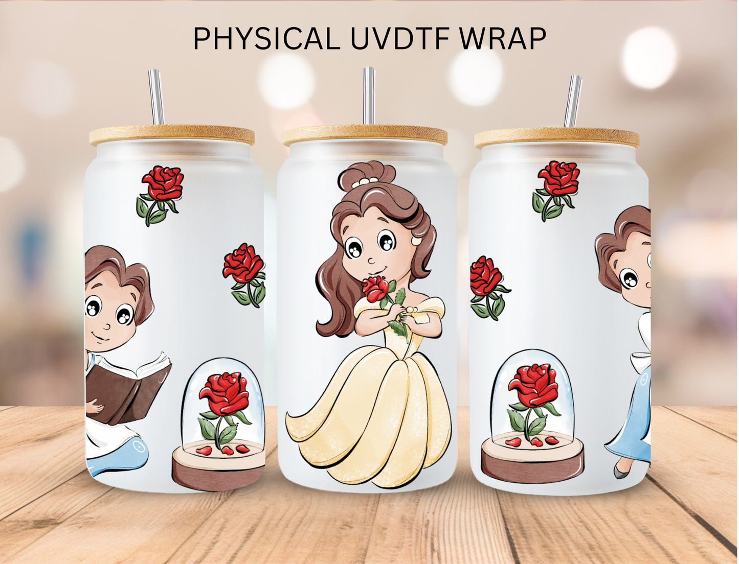 Beast Princess - 16 oz / 20 oz Libby UV DTF