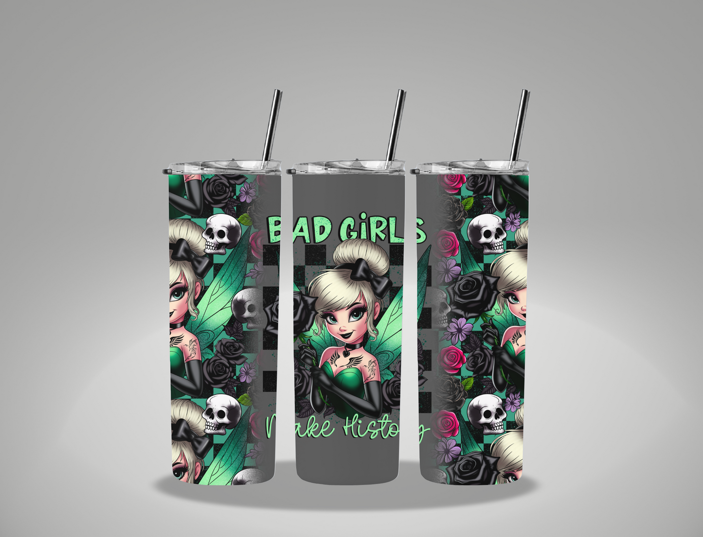 Bad Girls Collection Dark Tinker - 20oz Skinny Tumbler Wrap CSTAGE EXCLUSIVE