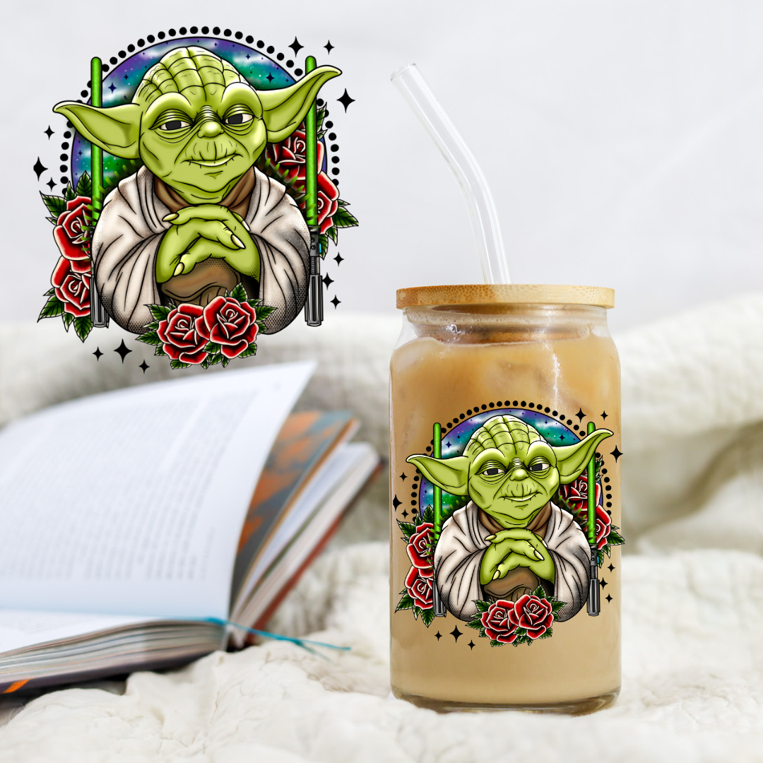 Do Or Do Not Yoda Star Hero - UV DTF Libby Decal SUPRIMA EXCLUSIVE