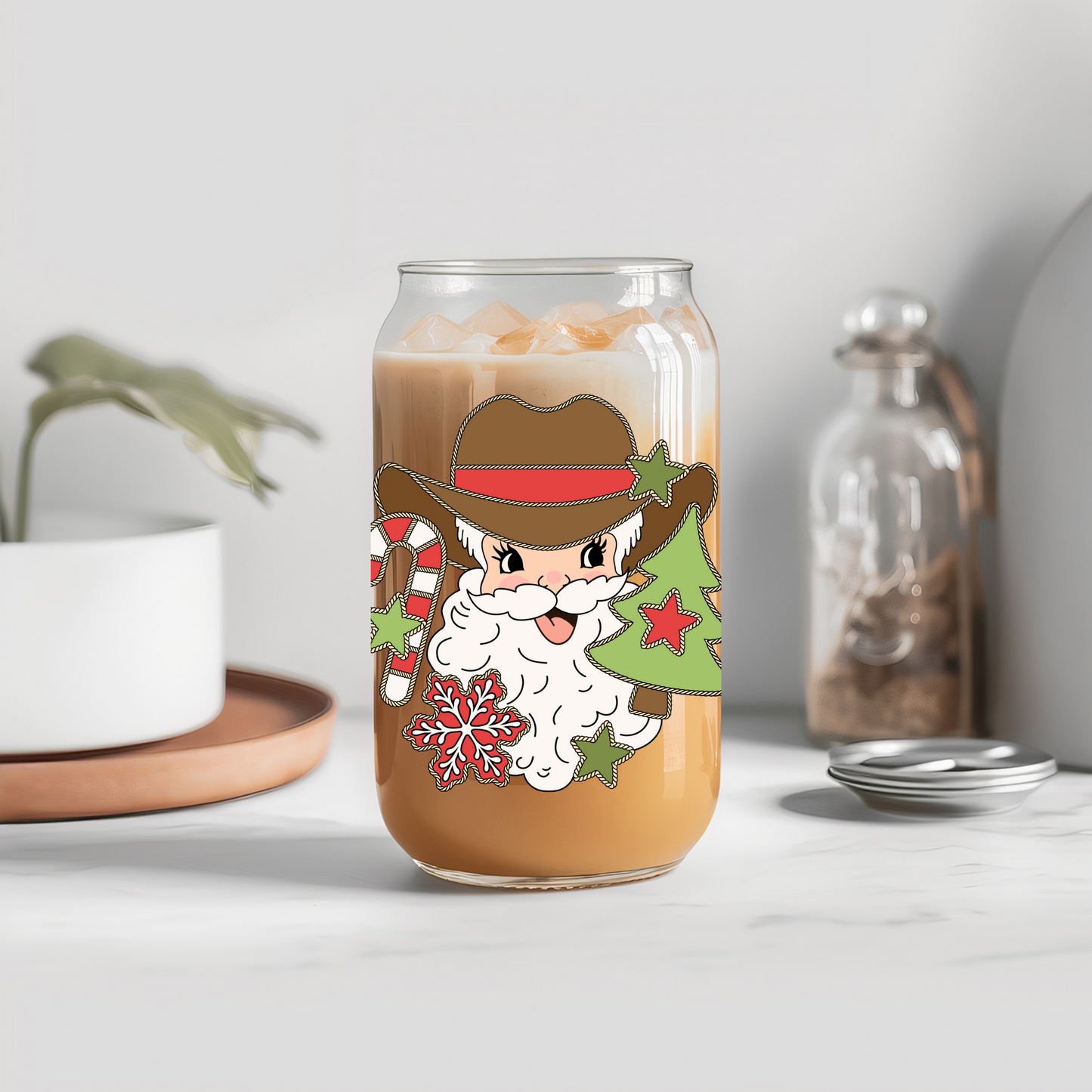 Christmas Santa - UVDTF Decals RTS