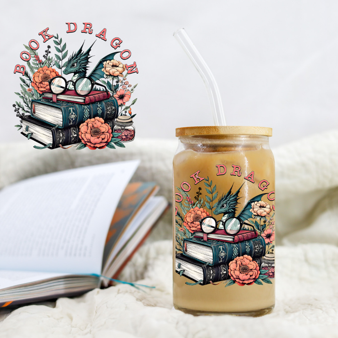 Book Dragon - UVDTF decals EXCLUSIVE DESIGNER