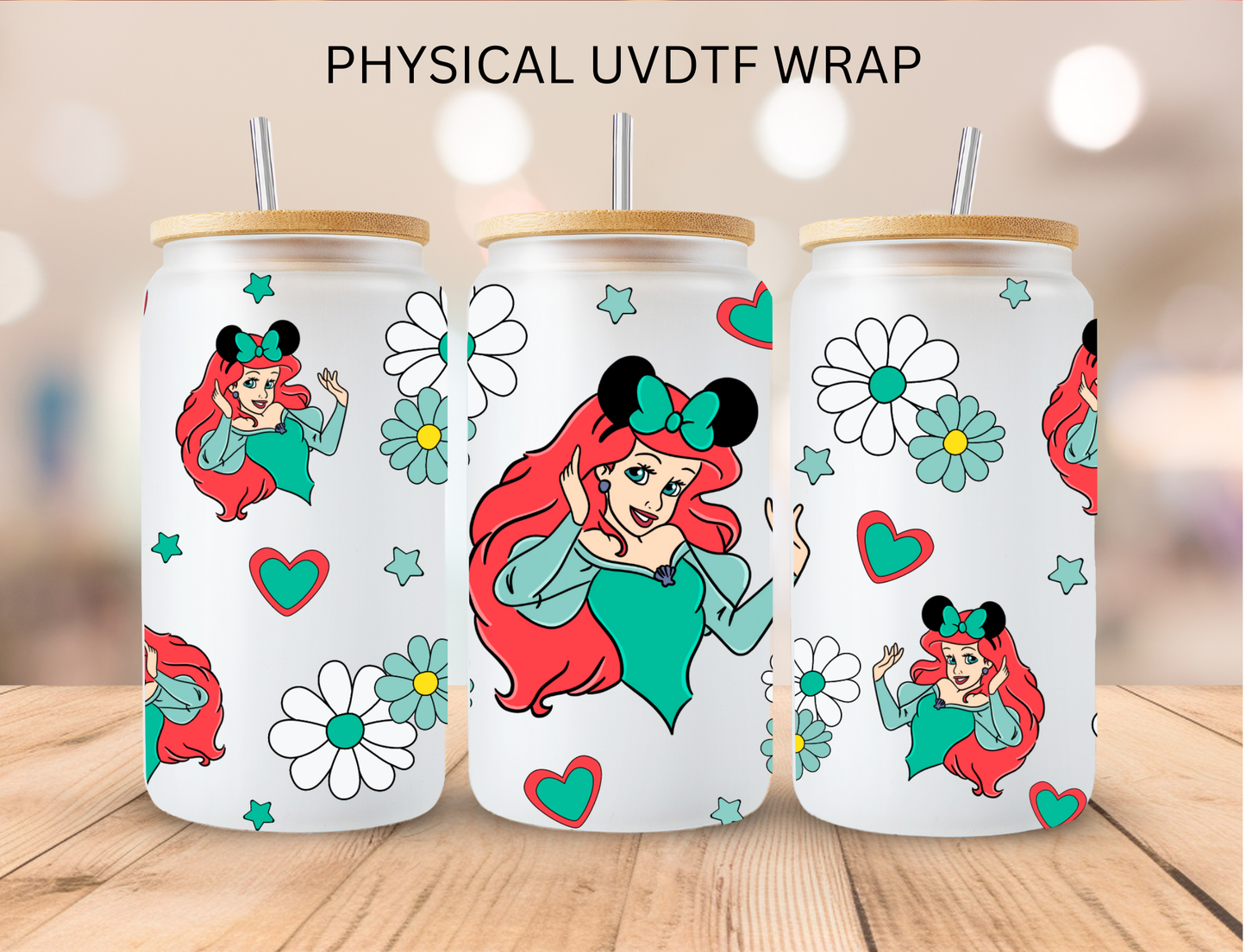 Fork Princess - 16 oz / 20 oz Libby UV DTF