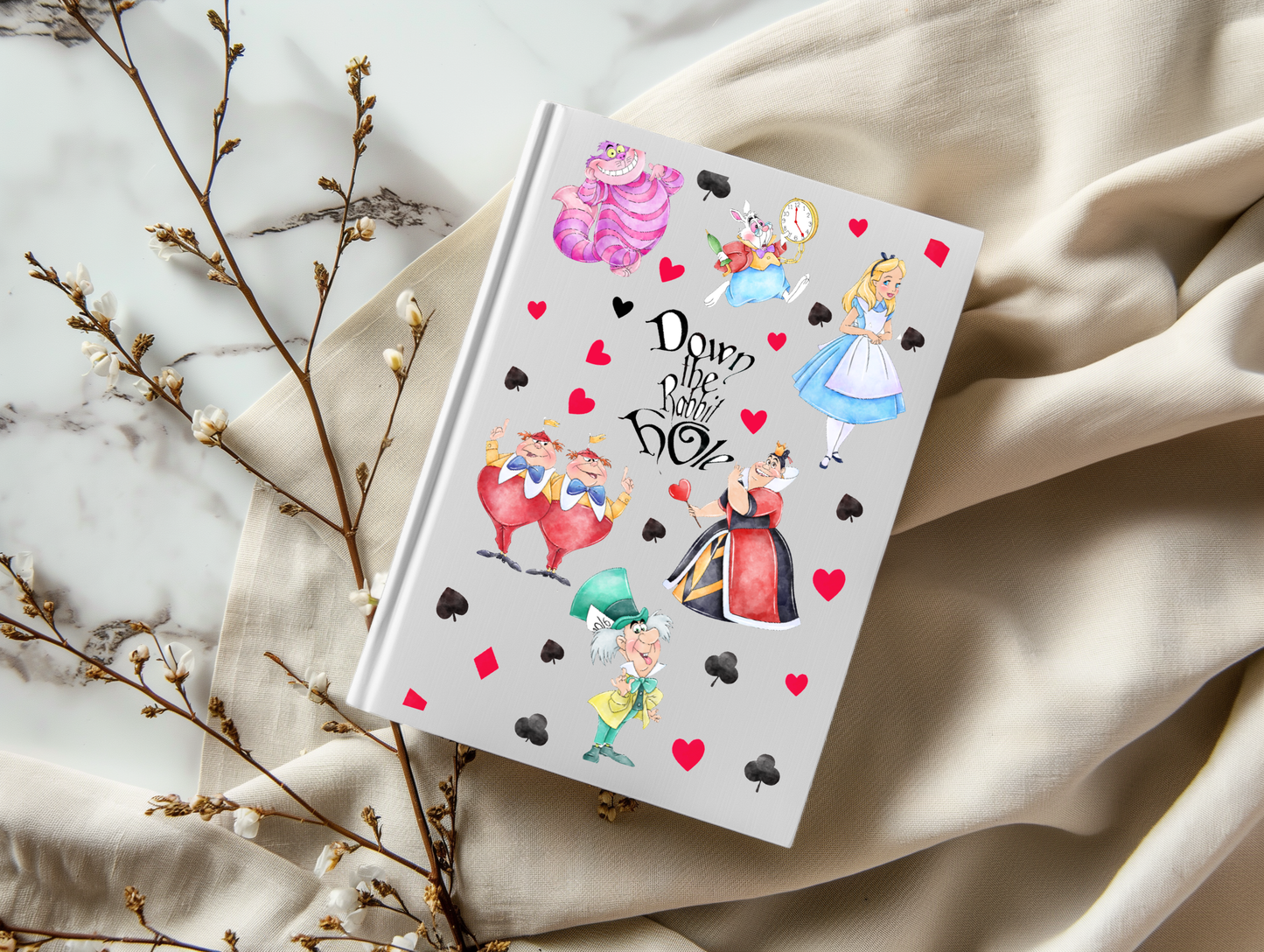 Watercolor Wonderland - A5 Notebook UV DTF Wrap