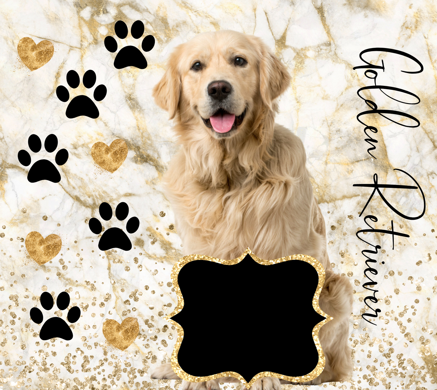 Golden Retriever Mom - 20 Oz Sublimation Transfer